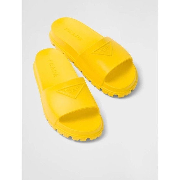 Prada logo slide sandal main image 10